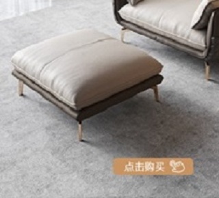 【简奢家】轻奢 纳帕头层真皮+高密度海棉+白鹅羽绒靠包+全实木内架+碳素钢脚 脚踏